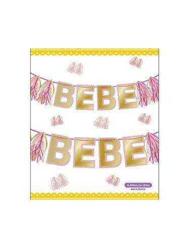 BANNER "BEBE" NENA CON BORLAS 120Cm BABS03