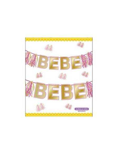 BANNER "BEBE" NENA CON BORLAS 120Cm BABS03