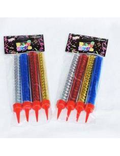 BOLSA HOLOGRAFICAS BENGALA x 4 UNI k2393-4