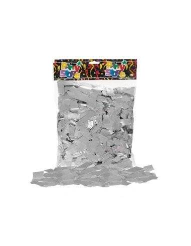 BOLSA PAPEL RECTANGULAR METAL 500g PLATA 500REPL