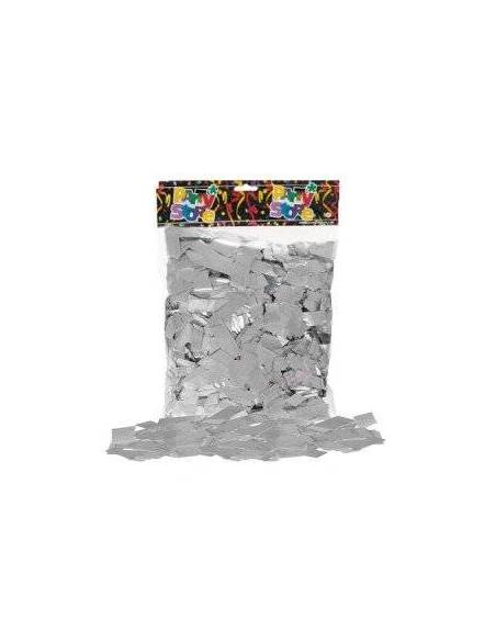 BOLSA PAPEL RECTANGULAR METAL 500g PLATA 500REPL