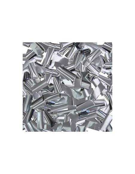 BOLSA PAPEL RECTANGULAR METAL 500g PLATA 500REPL