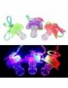 COLLAR CHUPETE LUMINOSO CON CORDON BLISTER XLC06