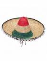 GORRO BANDERA MEXICO CON BORLAS GO080