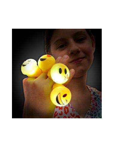 LED ANILLO SILICONA EMOTICON XLR02