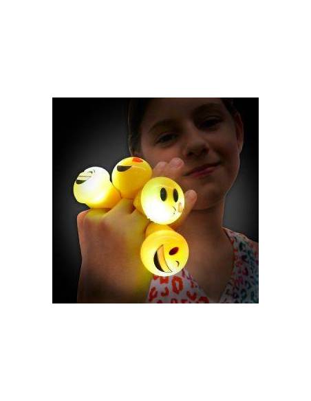 LED ANILLO SILICONA EMOTICON XLR02