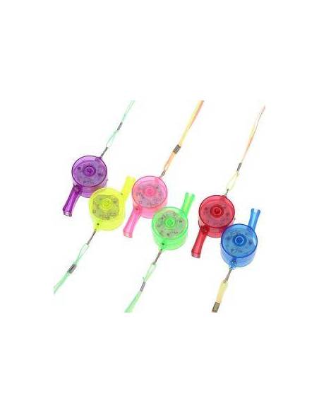 LED COLLAR SILBATO LUMINOSO CON CORDON XLC05