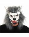 MASCARA 100% LATEX LOBO BLANCO LMA04