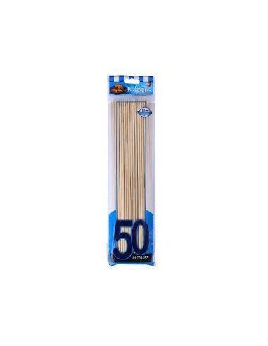 PALITOS BROCHETTE 25 cm x 50 PA2550