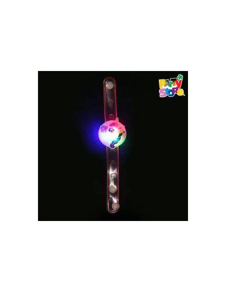 PULSERA UNICORNIO ARCO IRIS LUMINOSO LED XLP11