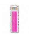 VELAS FINITAS 17cm TORNEADAS MAGENTA x24 VTSMA