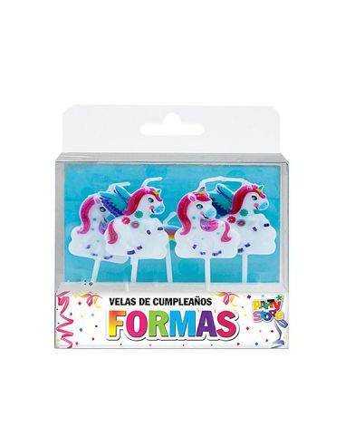 VELAS FORMA SET UNICORNIO x 5 PIEZAS VS14