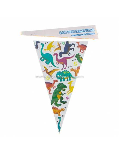 BANDERIN DINOSAURIO x1