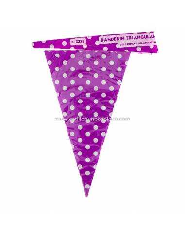 BANDERIN LUNAR ECONOMICO VIOLETA x 1