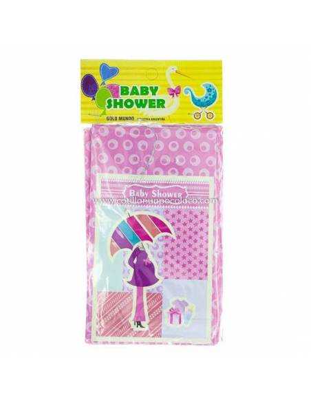 BOLSITA BABY SHOWER PARAGUA NENA x 10