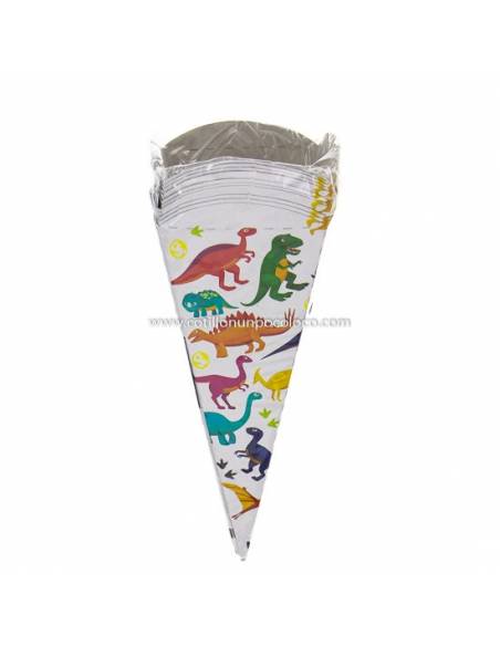 CONO DINOSAURIO x10