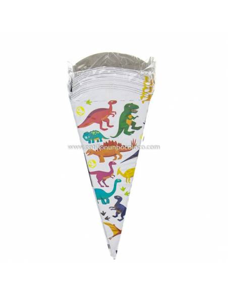 CONO DINOSAURIO x10
