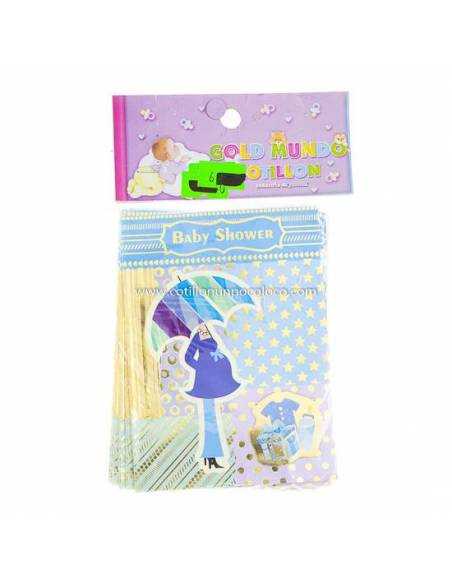 INVITACION x10 BABY SHOWER PARAGUA NENE