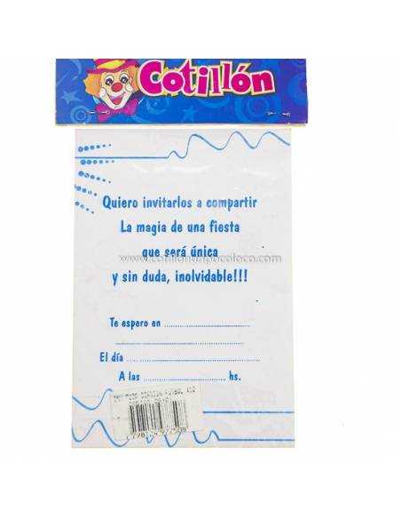 INVITACION x10 TODA OCASION FUTBOL