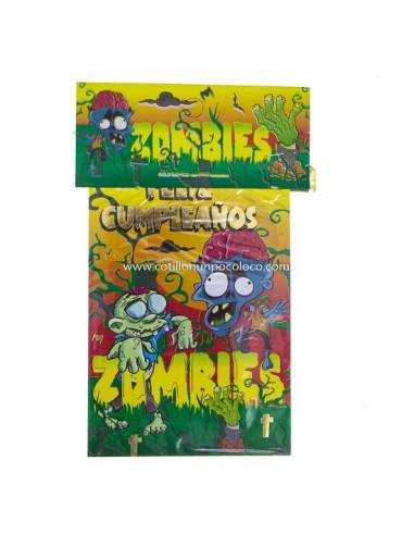 INVITACION x10 ZOMBIE