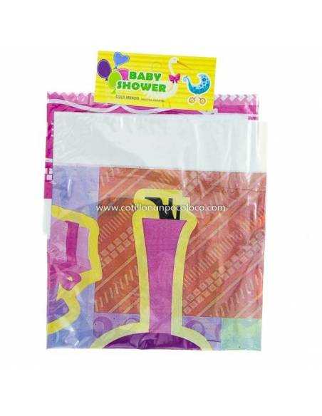 MANTEL BABY SHOWER PARAGUA NENA x1