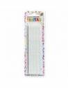 VELAS FINITAS 17cm TORNEADAS BLANCO x24 VTSBL