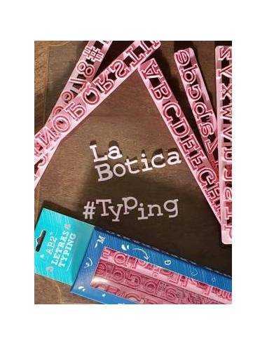 CORTANTE LETRAS Y NUMEROS TYPING