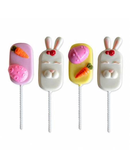 SETS DOBLE 2 PLACAS PALETAS CONEJITO