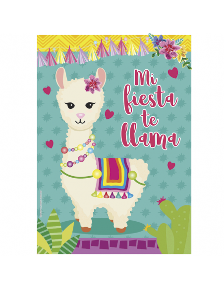 POSTER LLAMA x1
