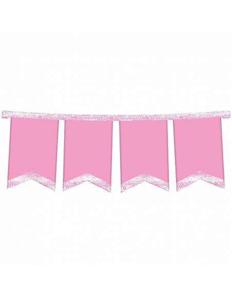 BANDERIN ROSA PASTEL