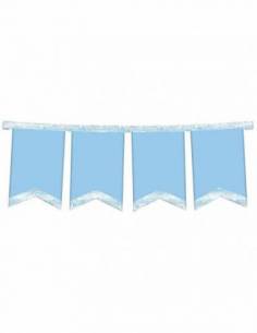 BANDERIN CELESTE PASTEL