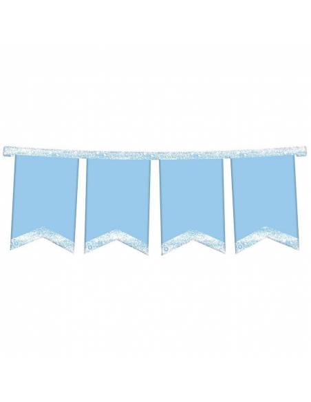 BANDERIN CELESTE PASTEL