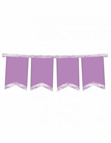 BANDERIN VIOLETA PASTEL