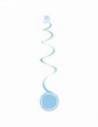 COLGANTE DECORATIVO x6 CELESTE PASTEL