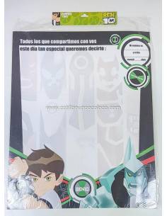 AFICHE BIENVENIDOS BEN 10 X1