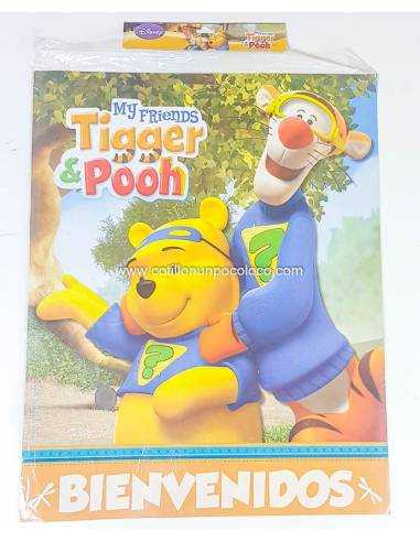 AFICHE TIGGER Y POOH X1