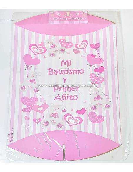 PIÑATA MI BAUTISMO Y PRIMER AÑITO NENA