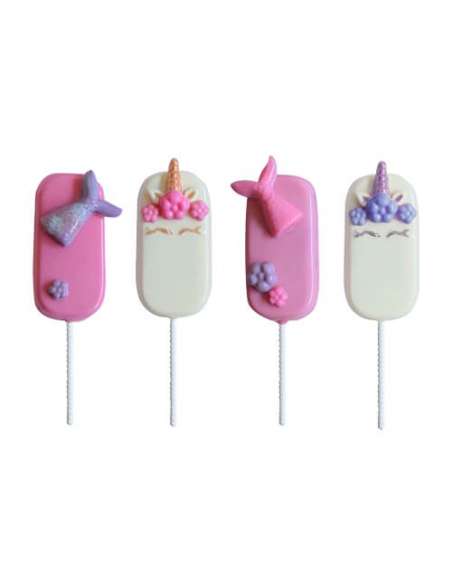 SETS 2 PLACAS UNICORNIO