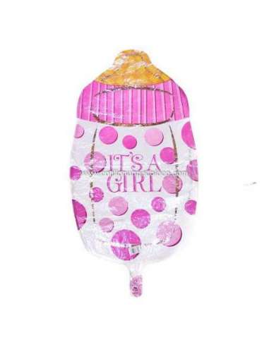 GLOBO MAMADERA ROSA 25CM