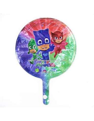GLOBO 9" HERORES EN PIJAMA