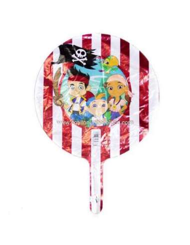 GLOBO 9" JAKE Y LOS PIRATAS