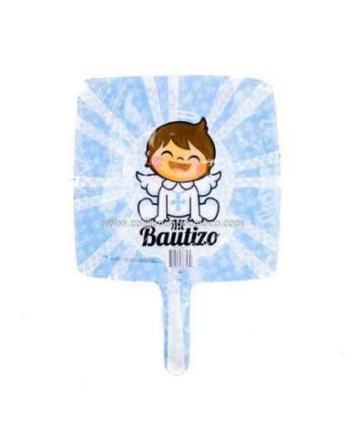 GLOBO 9" MI BAUTISMO CELESTE