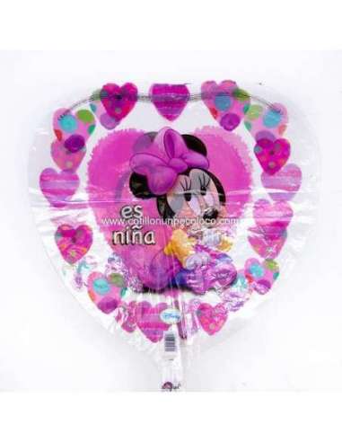 GLOBO 18" MINNIE ES UNA NIÑA