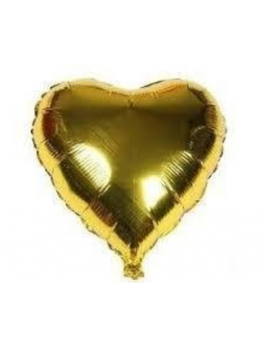 GLOBO 18" CORAZON DORADO
