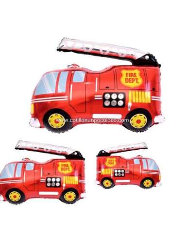 GLOBO CAMION BOMBEROS 40CM