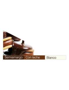 CHOCOLATE BAÑO ALFAJORERO SEMI AMARGO EN STICK