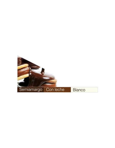 CHOCOLATE BAÑO ALFAJORERO SEMI AMARGO EN STICK