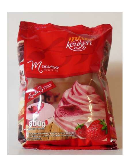 MOUSSE DE FRUTILLA X800g