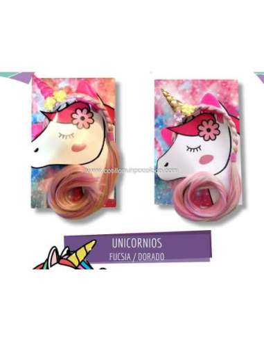 UNICORNIO CON TRENZA x1