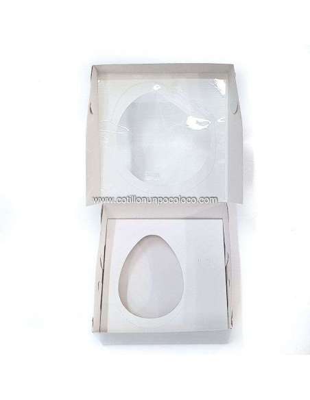 MEDIO HUEVO Nº15/12 BLANCA 18x18x10